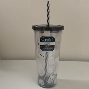 Halloween Cantini 22oz (650 ml) BPA Free Double Wall Tumbler.
